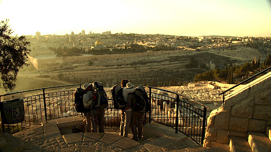 Ankunft in Jerusalem