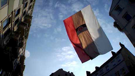 Flag in Susannenstrasse