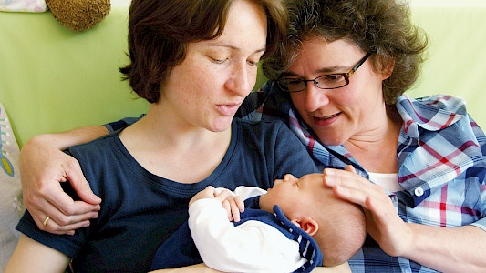 Sandra, Vroni, Annette