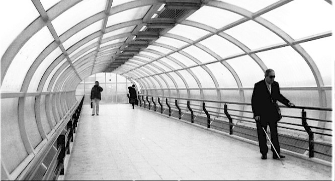 THE ONE WHO SEES WITH HIS FINGERS