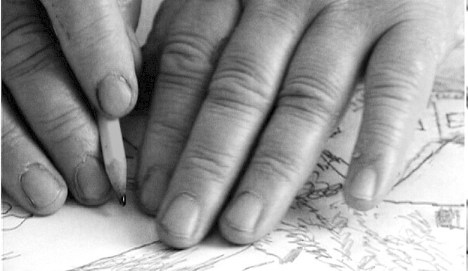 THE ONE WHO SEES WITH HIS FINGERS