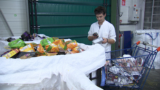 Supermarkt-Container