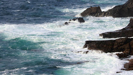 THE SEA AND THE LAND