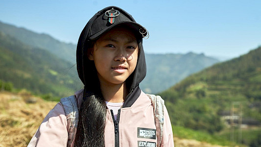 PANYUAN &ndash; A LONG HAIR GIRL IN CHINA