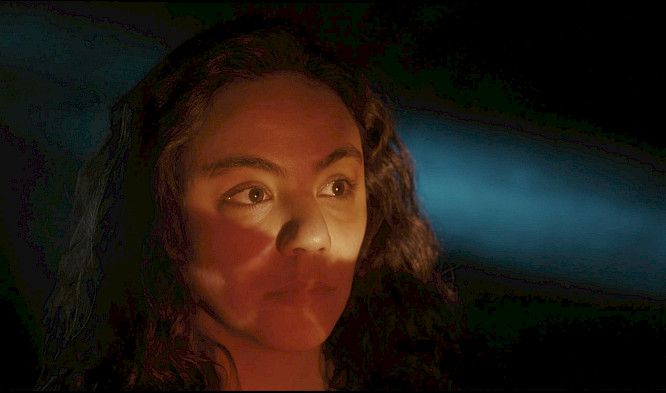 Blind, into the eye